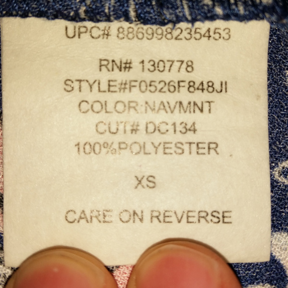 S.o.R.a.d. by Atv Mini Dress Floral – Size XS - Picture 3 of 7